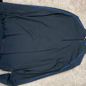 Half zip long sleeve shirt